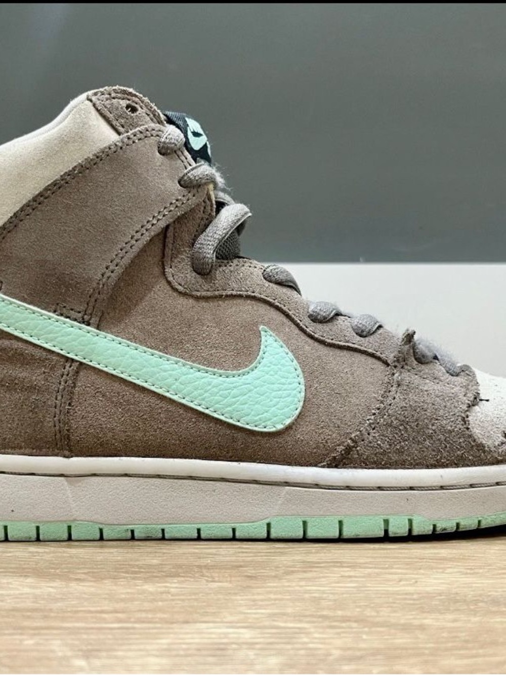 Nike SB Dunk High Pro Soft grey Men’s Sneakers Size 10.5 no box